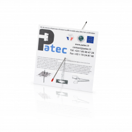 Depth measurement set for blowing insulation - 